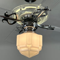 Delray™ Neon Ceiling Fan (Antique White)