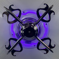 Delray™ Neon Ceiling Fan (Purple)