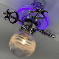 Delray™ Neon Ceiling Fan (Purple)