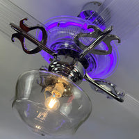 Delray™ Neon Ceiling Fan (Purple)